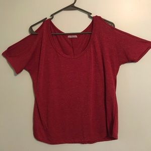 Charlotte Russe Cold Shoulder Top